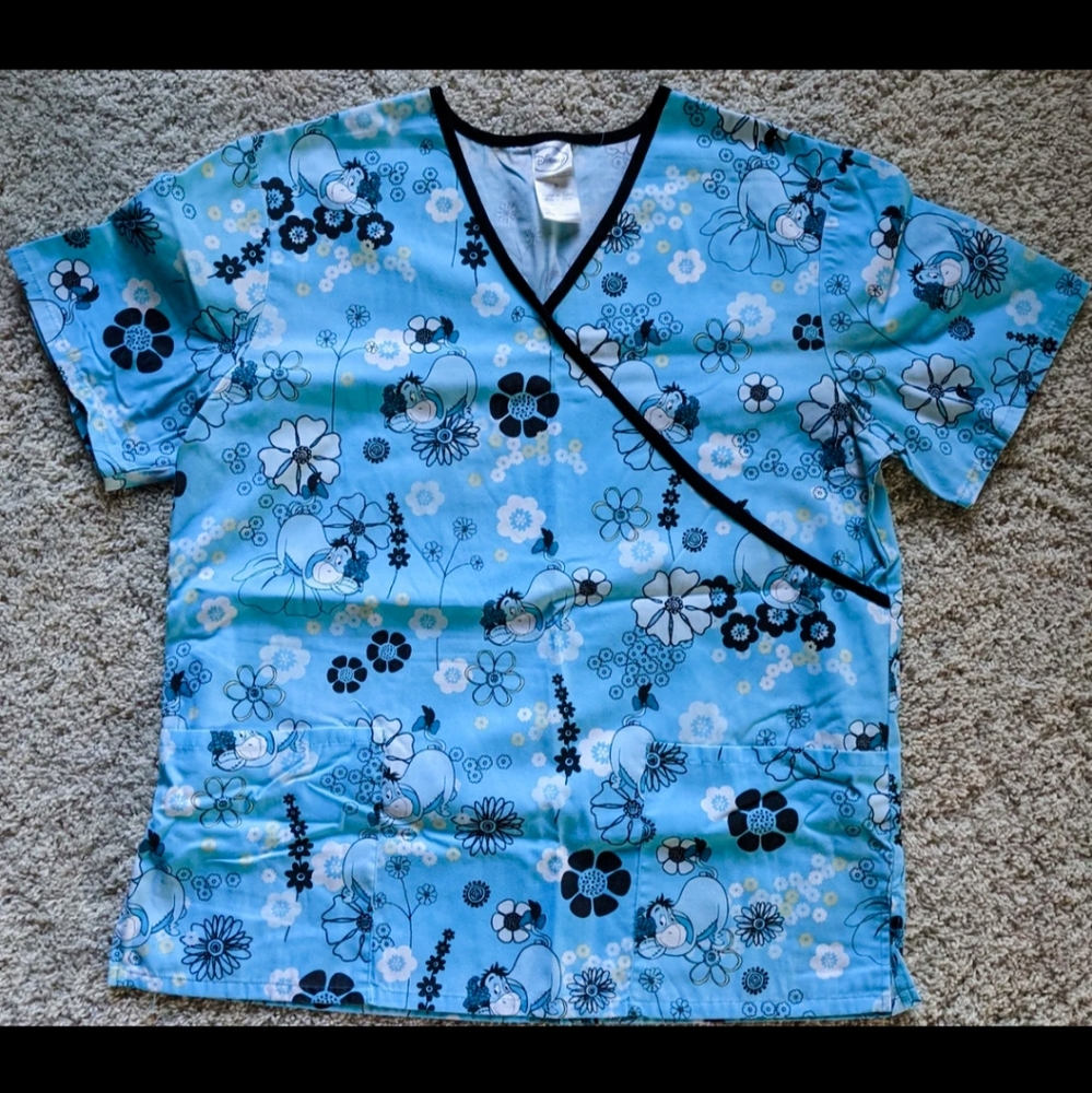 Women's Eeyore Scrub top